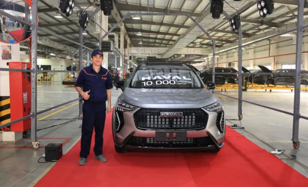 GWM reaches 10,000th car production milestone at Uzbekistan plant